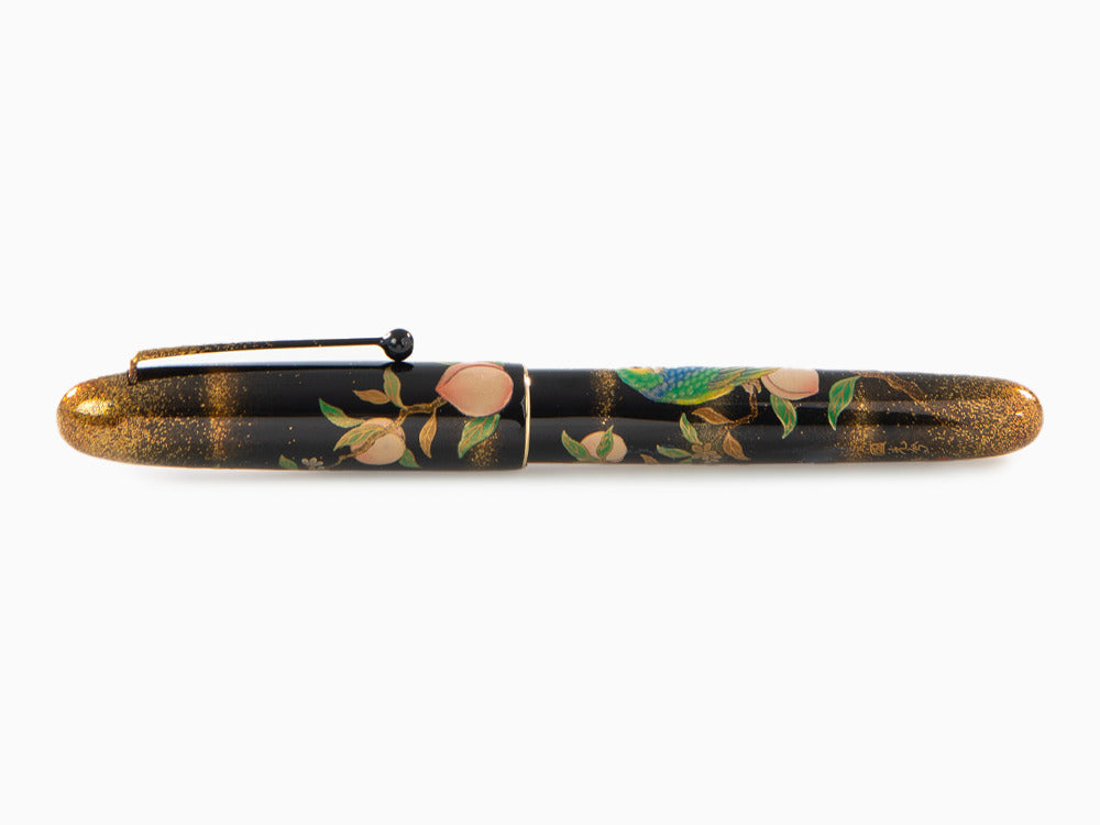 Namiki Yukari Royale Parrot with Peach Fountain Pen,  Gold, FNK-45M-MMO