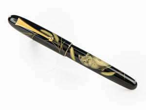 Namiki Chinkin Cat Fountain Pen, Urushi, FNKC-30-MNEK