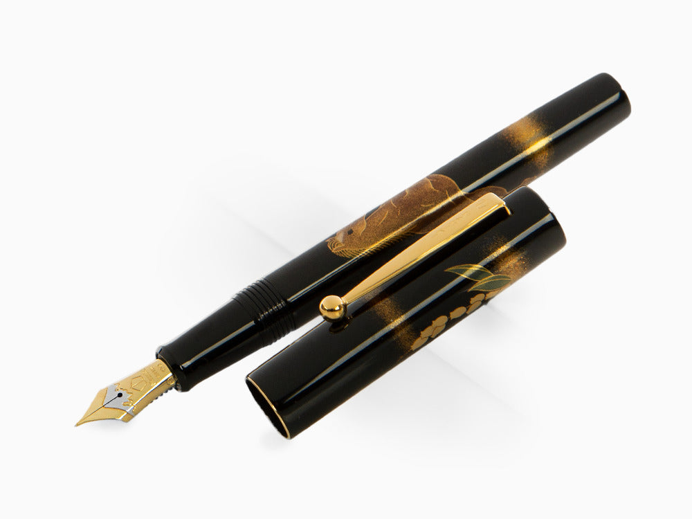 Namiki Yukari Zodiac Horse Fountain Pen, Urushi lacquer, FNV-20M-MA