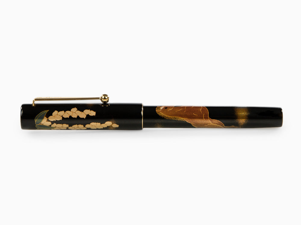 Namiki Yukari Zodiac Horse Fountain Pen, Urushi lacquer, FNV-20M-MA