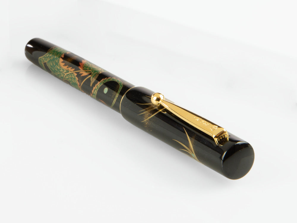 Namiki Yukari Zodiac Dragon Fountain Pen, Urushi lacquer, FNV-20M-TA