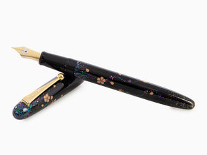 Namiki Yukari Cherry Blossoms at Night Fountain Pen, Maki-e, FNYC-1-YOZ