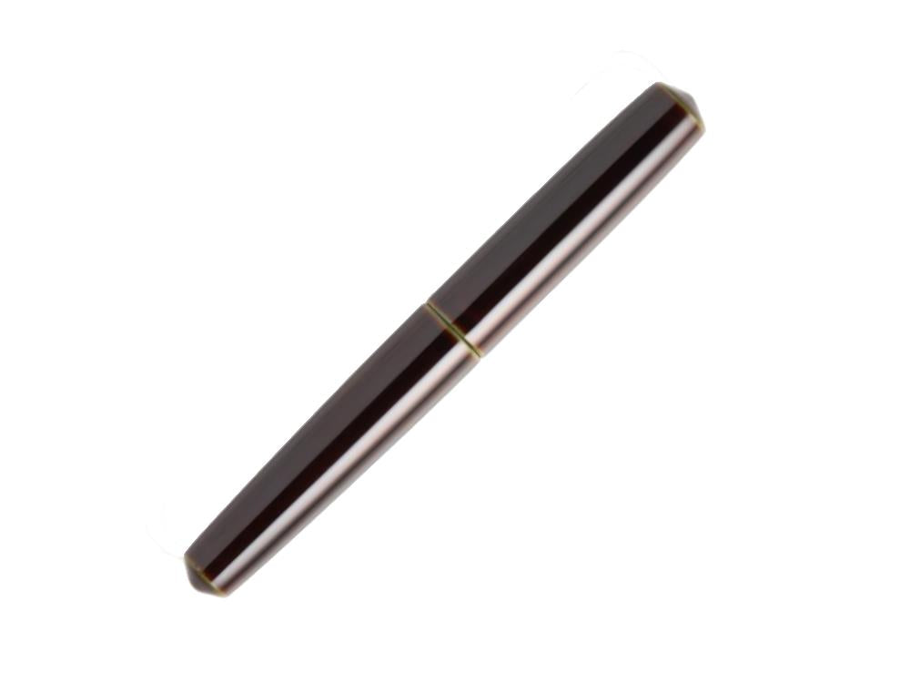 Nakaya Cigar Fountain Pen Piccolo, Heki-Tamenuri, Gold 14k rodhium