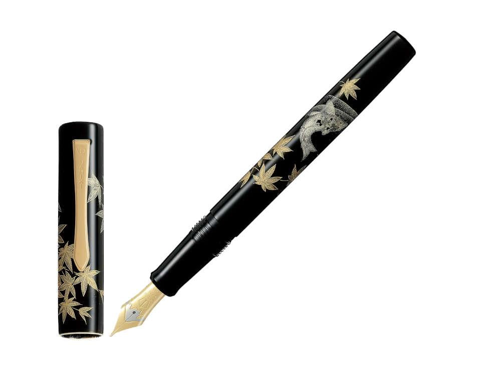 Namiki Yukari Chinkin Beauty of Autumn leaves Fountain Pen, FNVC20M-KIS