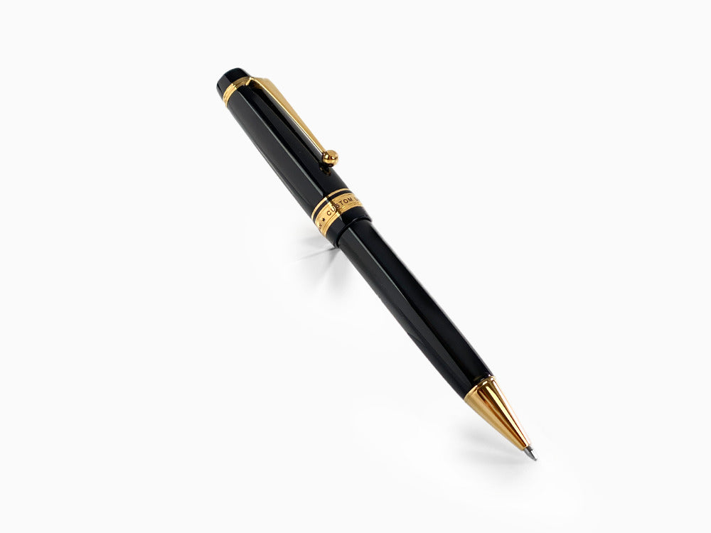 Pilot Custom Urushi Ballpoint pen, Ebonite, Gold plated, Black, BKV-45R-B