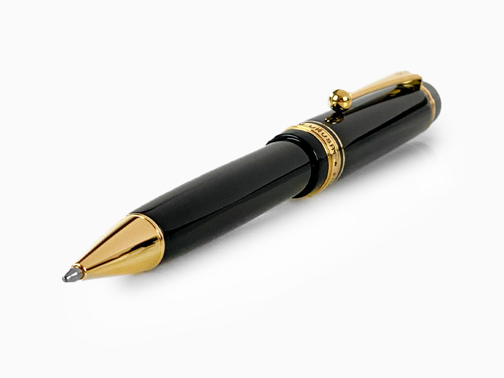 Pilot Custom Urushi Ballpoint pen, Ebonite, Gold plated, Black, BKV-45R-B