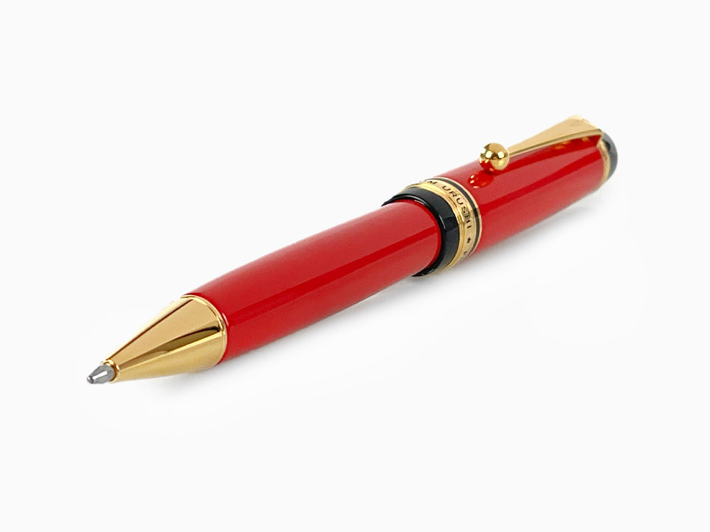 Pilot Custom Urushi Ballpoint pen, Ebonite, Gold plated, Red, BKV-45R-R