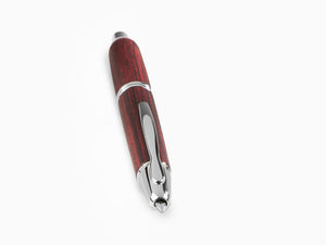 Pilot Capless Wooden Fountain Pen, Birch wood, Red, FC-2500RR-R