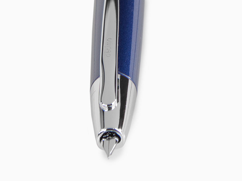 Pilot Capless Decimo Fountain Pen, Lacquer, Blue, FK-1500D-RH-BLUE