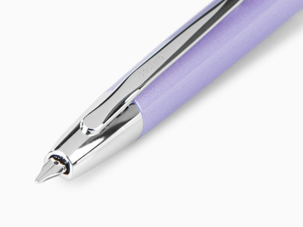 Pilot Capless Decimo Fountain Pen, Lacquer, Mauve, FK-1500D-RH-MAUVE