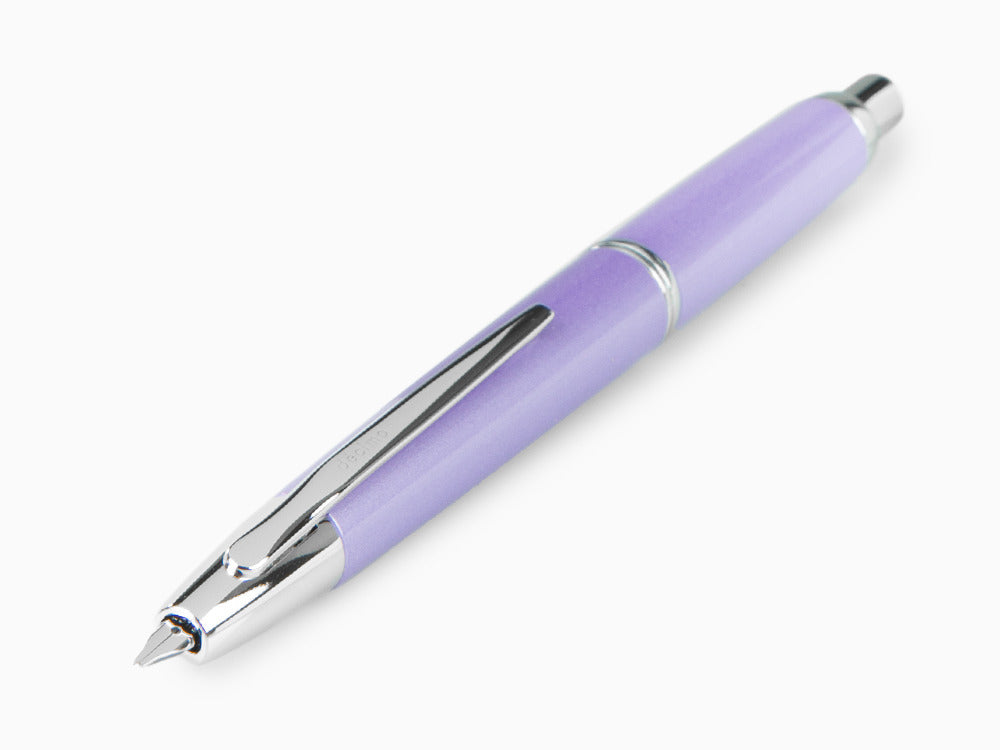 Pilot Capless Decimo Fountain Pen, Lacquer, Mauve, FK-1500D-RH-MAUVE