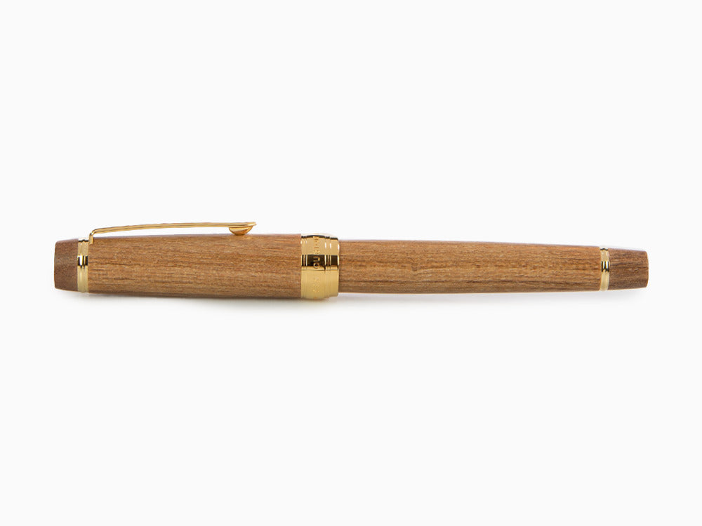 Pilot Custom Enju Fountain Pen, Wood, Gold plated, Brown, FKV-5MK-ME