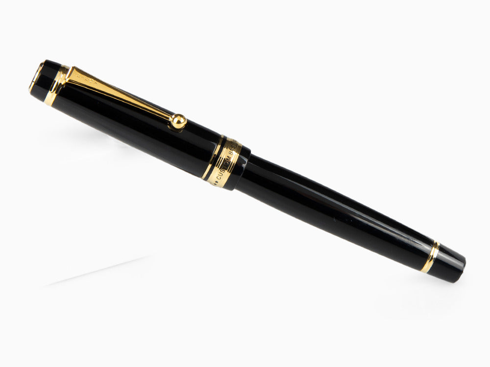 Pilot Custom 845 Fountain Pen, Ebonite, Gold trim, Black, NC845N