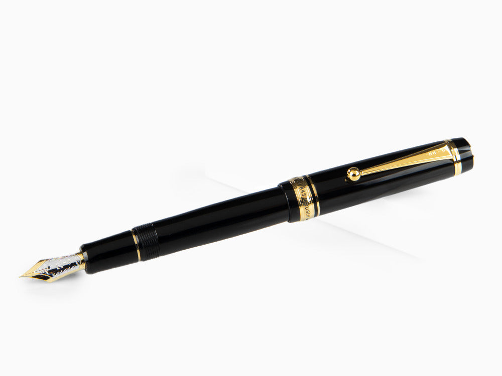 Pilot Custom 845 Fountain Pen, Ebonite, Gold trim, Black, NC845N