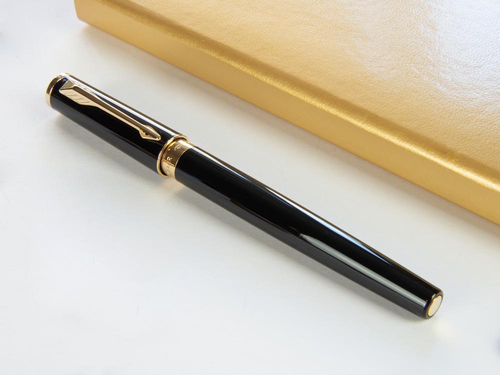 Parker Ingenuity 5th Small Black Rubber PGT Fountain Pen, S0959060