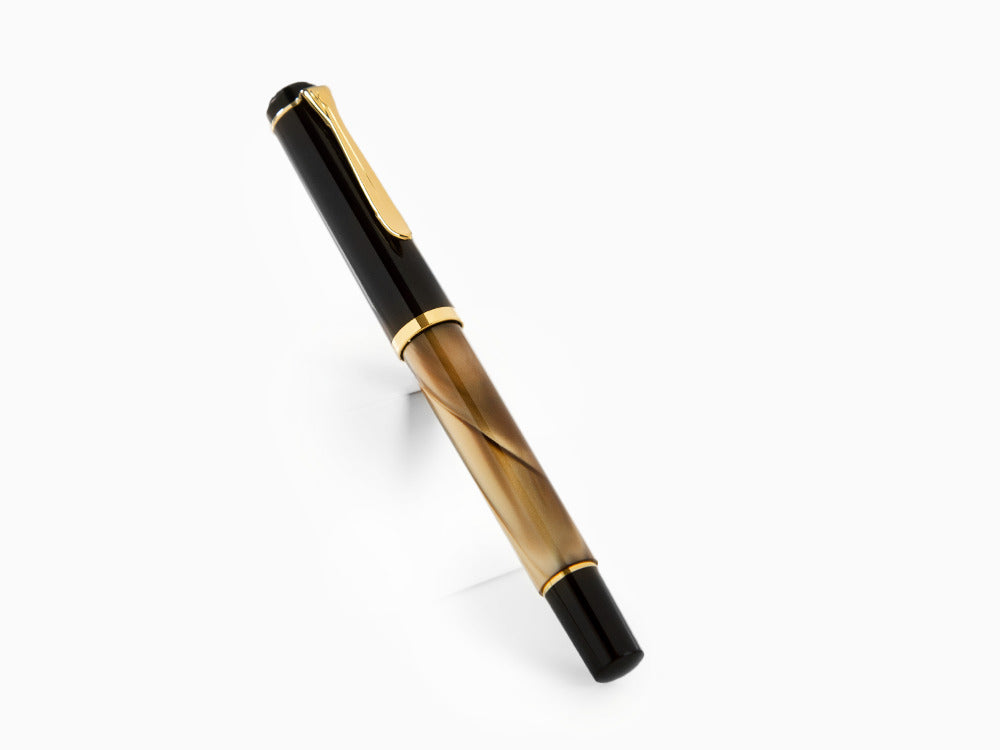 REVIEW: PELIKAN CLASSIC M200 BROWN MARBLE FOUNTAIN PEN, The Pencilcase  Blog