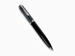 Pelikan Souverän M605 Stresemann Ballpoint pen, Black Resin, Palladium, 813648