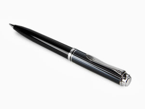 Pelikan Souverän M605 Stresemann Ballpoint pen, Black Resin, Palladium, 813648