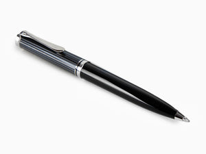 Pelikan Souverän M605 Stresemann Ballpoint pen, Black Resin, Palladium, 813648