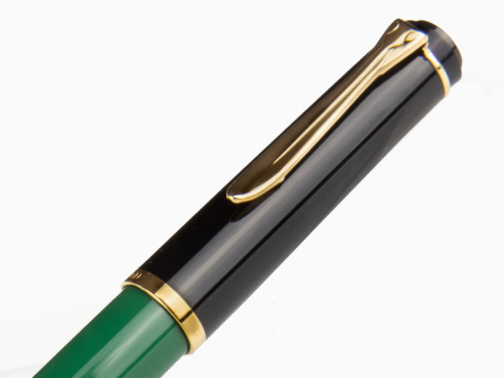 Pelikan Classic M251 Fountain Pen, Green/Black, Gold plated, 814713