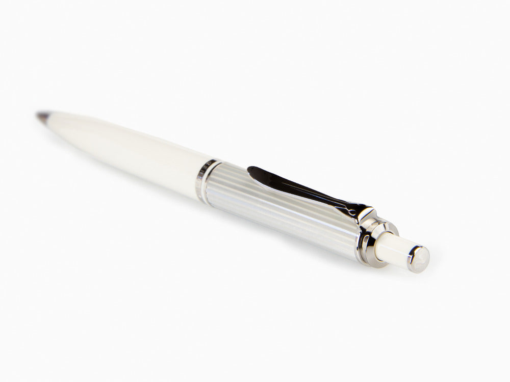 Pelikan Souveran 405 Silver-White Ballpoint pen, Special Ed., 815499KIT