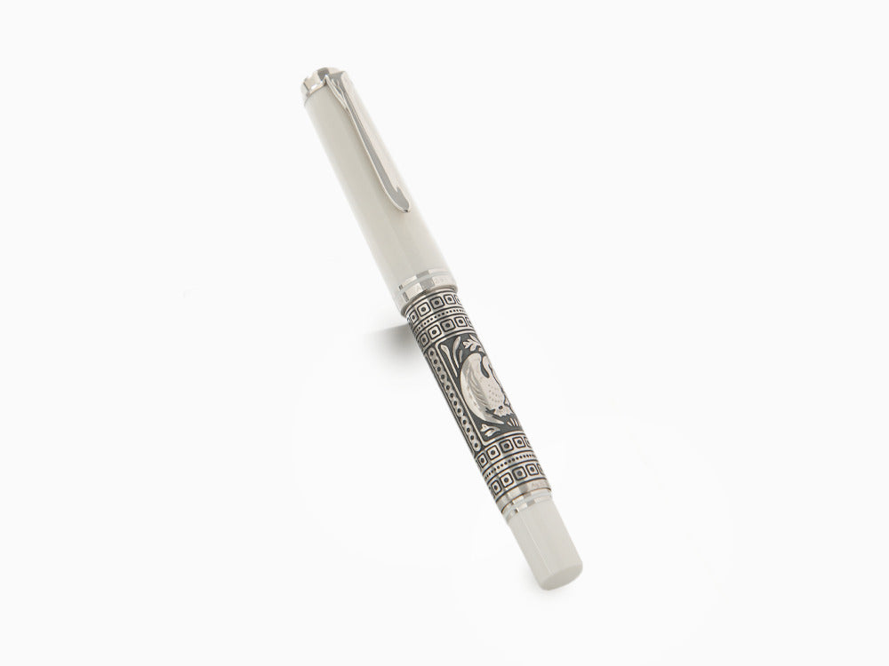 Pelikan Toledo M910 White Fountain Pen, Special Edition, 816236