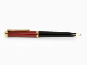 Pelikan Souverän 800 Black-Red Ballpoint pen, Resin, 816595KIT