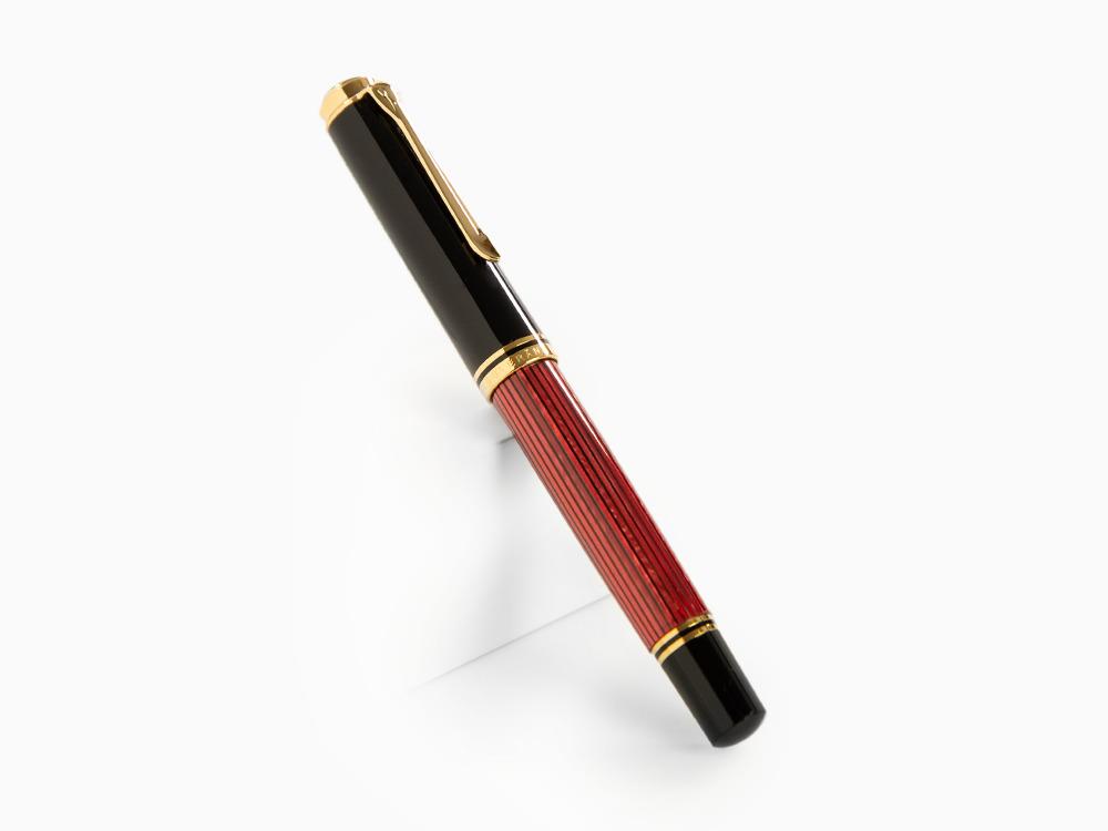 Pelikan Souverän 800 Black-Red Fountain Pen, Resin, 816625