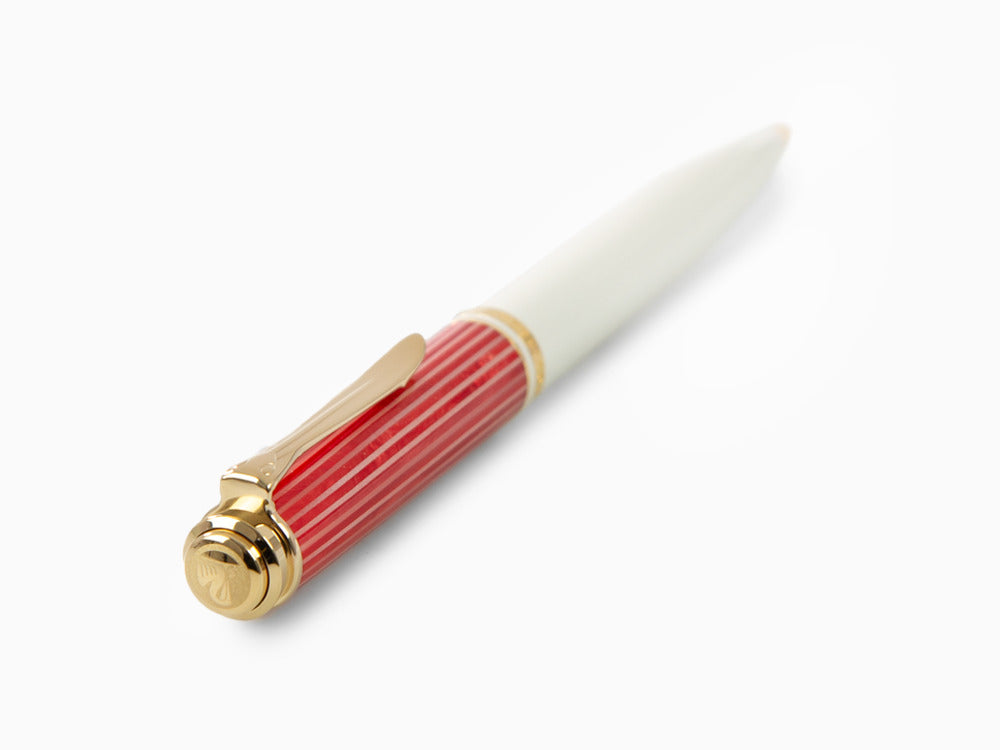 Pelikan Souverän M600 Red-White Ballpoint pen, Special Edition, 823135