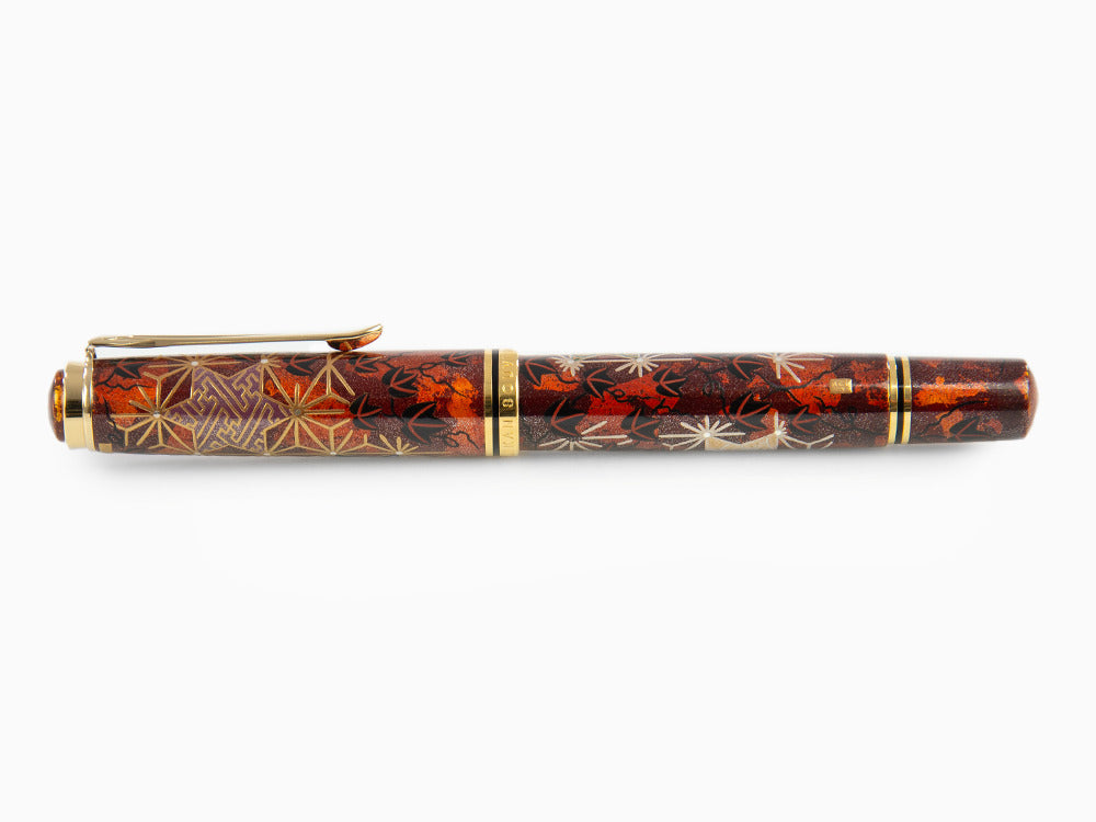 Pelikan Maki-e Ivy and Komon Fountain Pen, Limited Edition, 825832