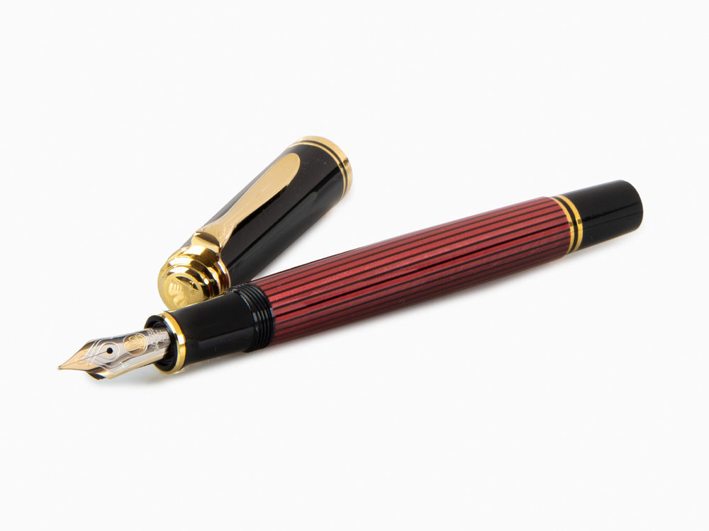 Pelikan Fountain Pen Souverän M400 - Black & Red, 904920