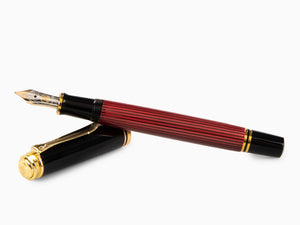 Pelikan Fountain Pen Souverän M400 - Black & Red, 904920