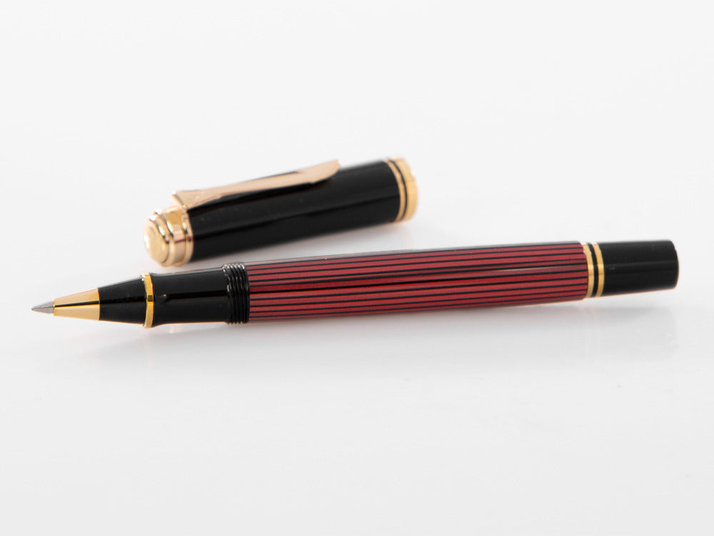 Pelikan Rollerball Pen Souverän R400, Black/Red, 905521