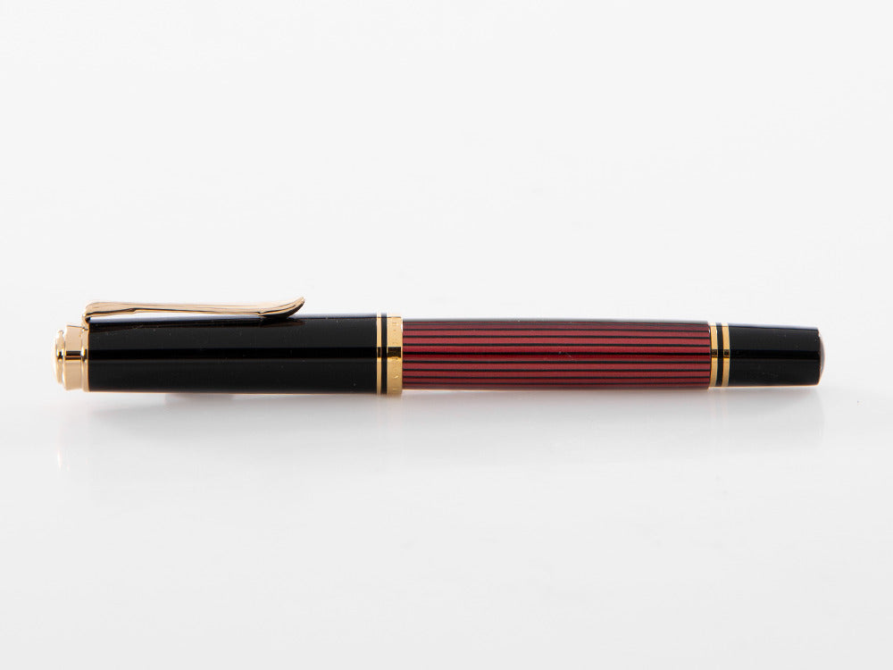 Pelikan Rollerball Pen Souverän R400, Black/Red, 905521