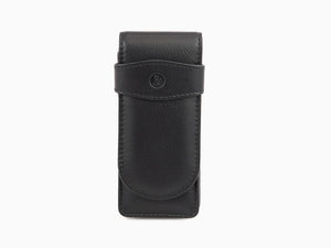 Pelikan 3 Pen Case, Leather, Black, Soft, 923433