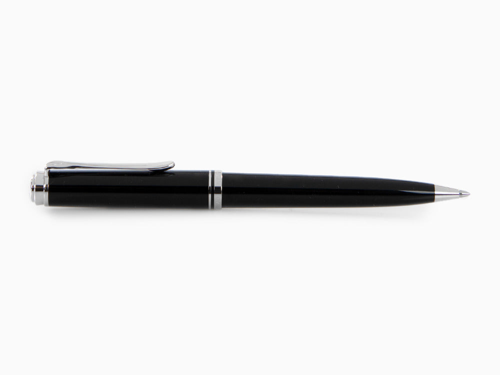 Pelikan K805 Ballpoint pen, Black Resin, Silver trim, 926378