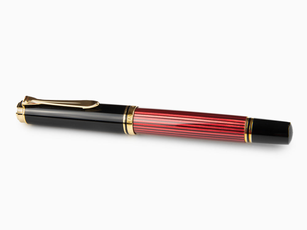 Pelikan Fountain Pen Souverän M 600 - Black & Red, 928697