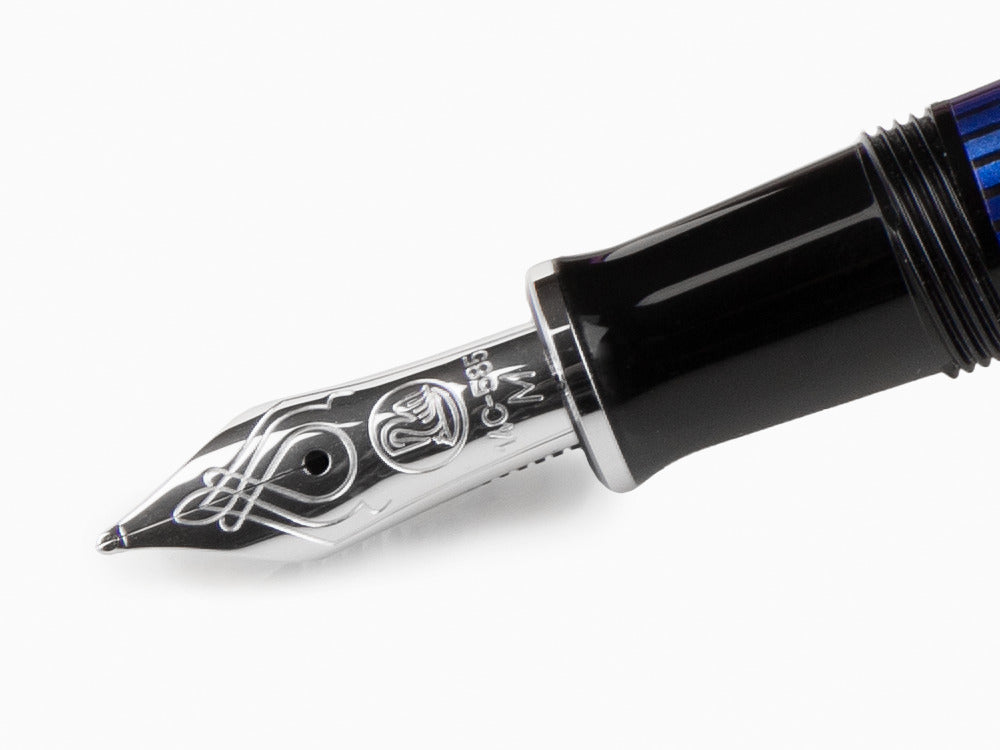 Pelikan Fountain Pen Souverän M405 - Black & Blue, 932822