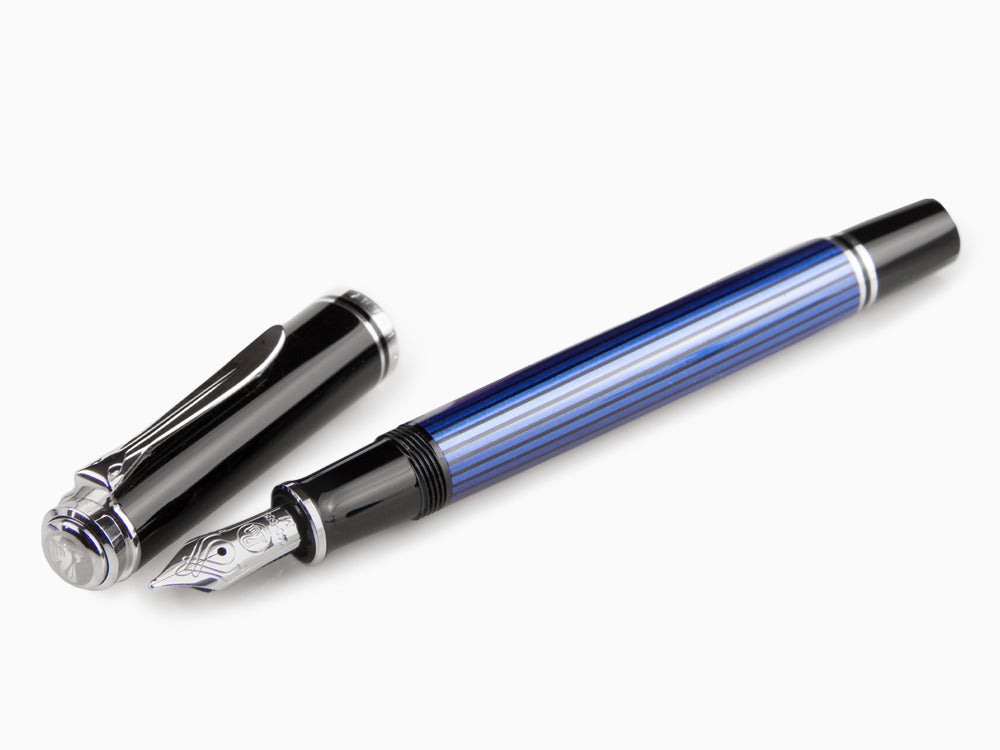 Pelikan Fountain Pen Souverän M405 - Black & Blue, 932822