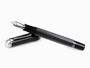 Pelikan M805 Stresemann Fountain Pen, Palladium trim, 957639