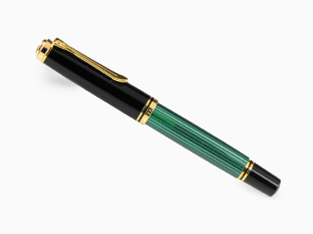 Pelikan Fountain Pen Souverän M 600, Black & Green, 980029