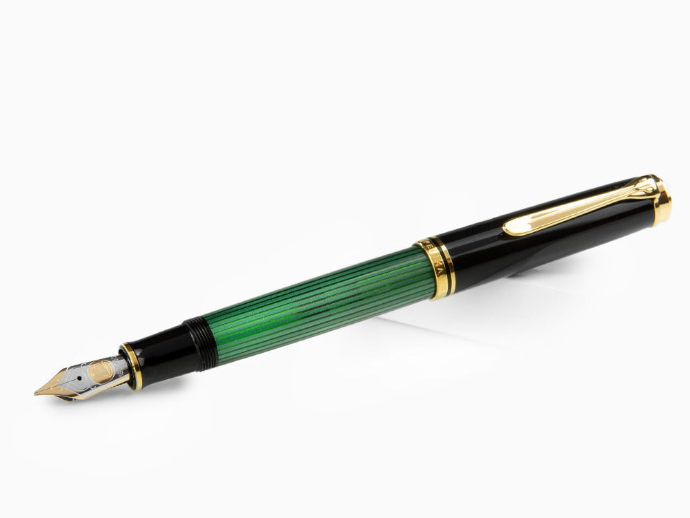 Pelikan Fountain Pen Souverän M800 - Black/Green, 995712