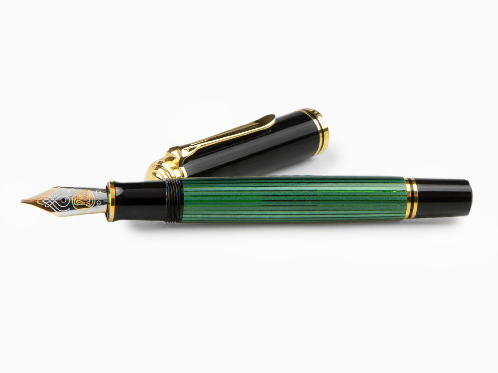 Pelikan Fountain Pen Souverän M800 - Black/Green, 995712