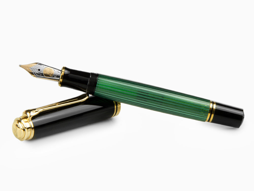 Pelikan Fountain Pen Souverän M800 - Black/Green, 995712