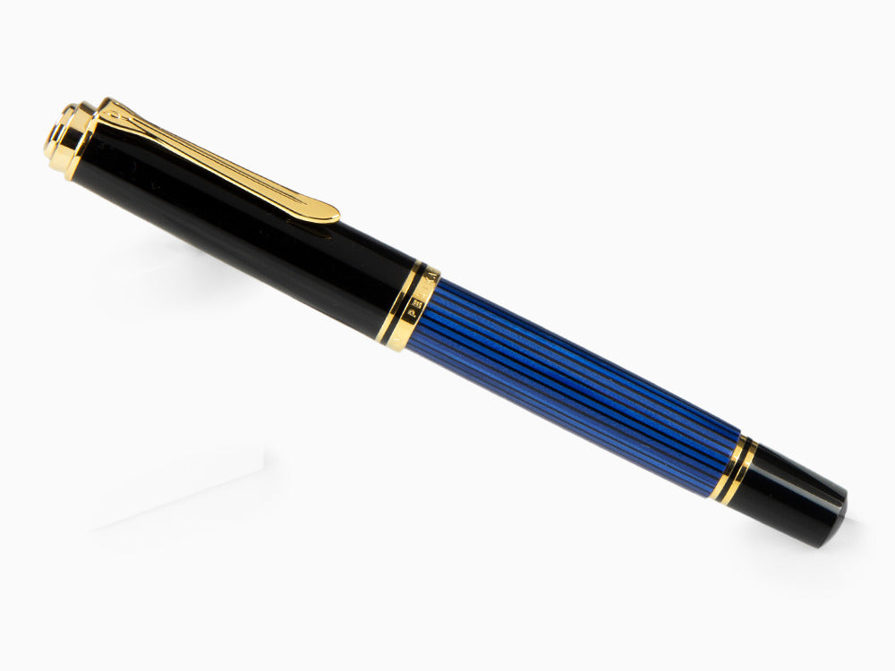 Pelikan Fountain Pen Souverän M600, Black & Blue, 995324