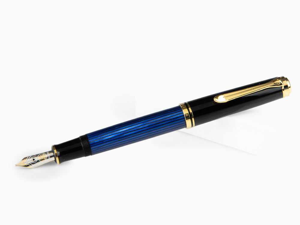 Pelikan Fountain Pen Souverän M600, Black & Blue, 995324