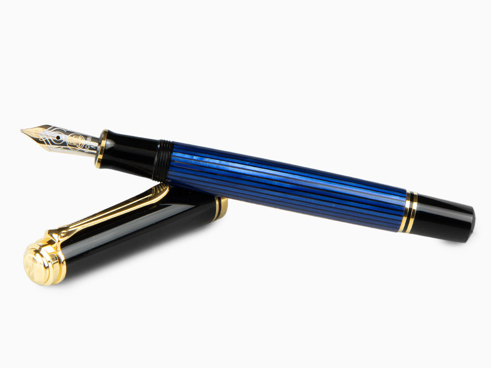 Pelikan Fountain Pen Souverän M600, Black & Blue, 995324