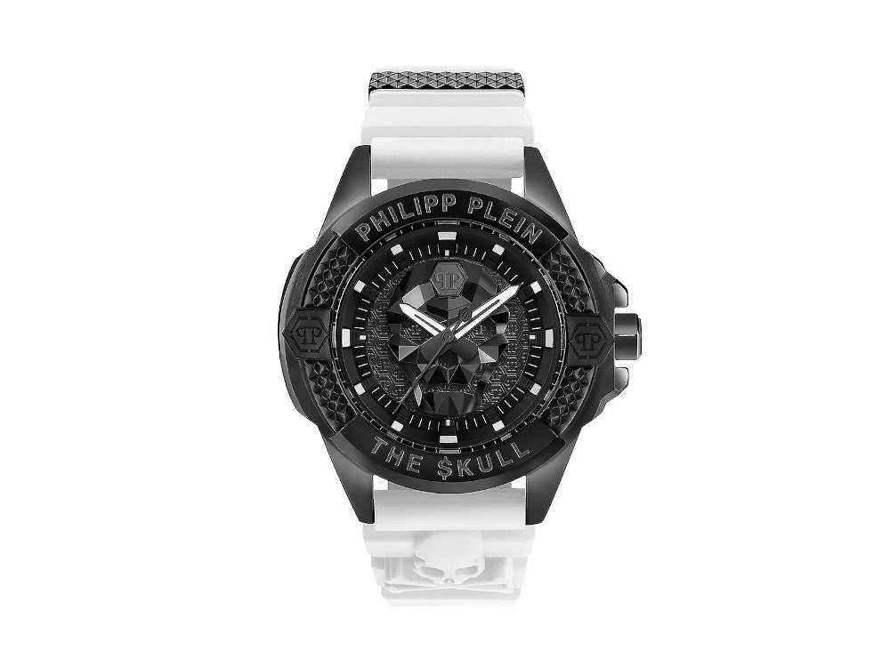 Philipp Plein The Skull Quartz Watch, PVD, Black, 44 mm, PWAAA2624