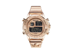 Philipp Plein Hyper Sport Quartz Watch, Gold pink, 44 mm, PWFAA0421