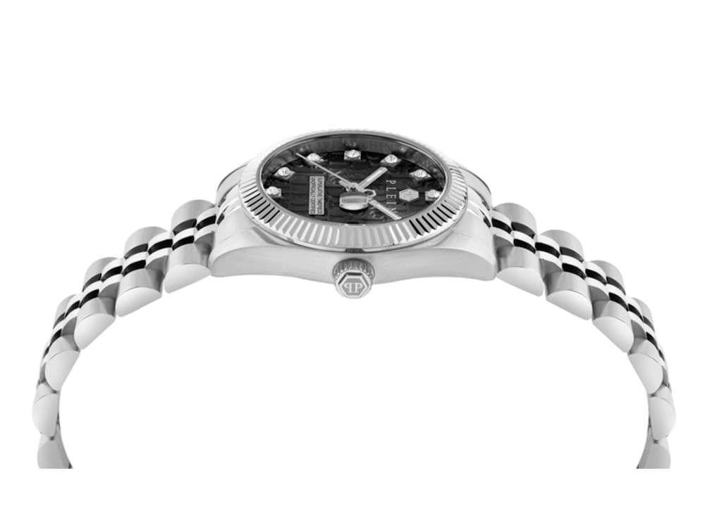 Philipp Plein Superlative Date Quartz Watch, Black, 28 mm, PWNFA0125